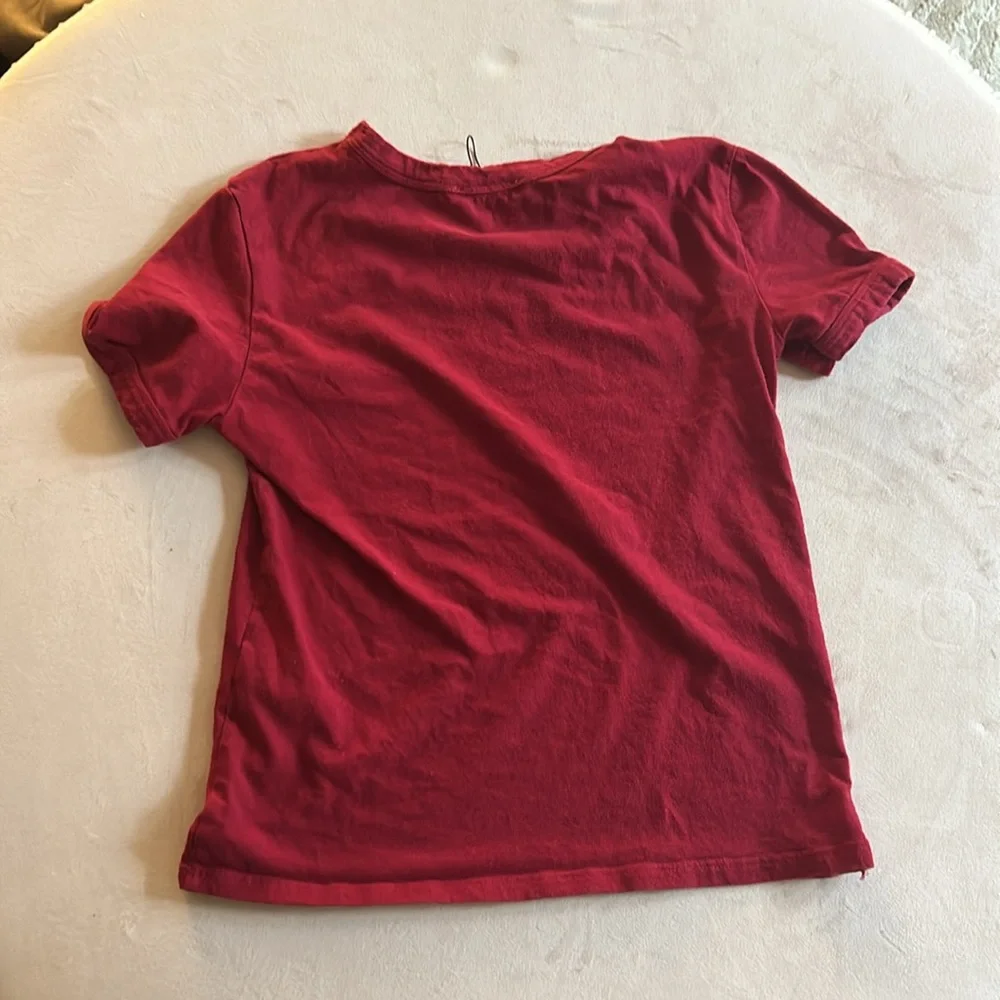 Zara Red Funny T Shirt - Picture 3 of 3